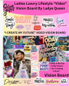 Ladies You Ever Wanted Your Luxury "Video Vision Board?" But You Don't Want To Create It? Have Your Sip of Coffee Every Morning, and Watch With Music Your Luxurious Lifestyle With Your Daily Affirmations.