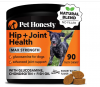Pet Honesty Hip & Joint Health Max Strength - Natural Joint Supplement for Dogs Chews - Glucosamine, Omega-3s, Chondroitin, Green Lipped Mussel - Help Improve Mobility, May Reduce Discomfort