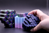 Strata Stack: hex fidget and flush object