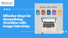 How to Optimize Workflow Efficiency with Image Data Entry