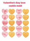 Juego de 6/10 moldes para galletas