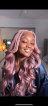 MEGALOOKHAIR Ash Purple Wig