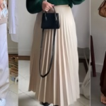 56. Style 2 rok plisket bigsize