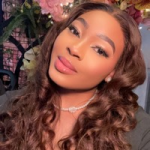 My birthday hair 30inches bodywave 5by5 glueless color brown