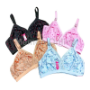 Pack of 4 Women's Ladies Girls Skin, Black, Pink, Blue