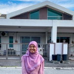 69. Tudung bawal printed