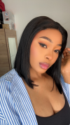 Glueless 4x4 HD closure TikTok hair