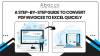 Quick Guide to Converting PDF Invoices to Excel