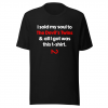 I Sold My Soul To The Devil's Twins - t-shirt