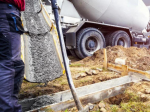 BÉTON TOUPIE SUR CHANTIER