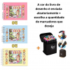 🖍️ Kit Livro de Colorir + Canetinhas (36 a 80 cores)
