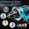 🔧 FERRAMENTAS & UTILIDADES  🛠️ Parafusadeira/Furadeira 21v – Kit com Maleta e 2 Baterias