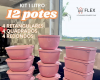 Kit 12 potes