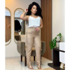 🩳 Calça Feminina Alfaiataria Zara – Cintura Alta com Zíper