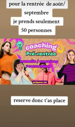 Coaching pré rentrée