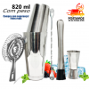 Torne-se um Bartender Profissional com o Nosso Kit de Caipirinha Completo!  Desperte o seu lado mixólogo com o nosso Kit de Caipirinha Bartender 7 Peças em Inox! Esse kit completo inclui:  Coqueteleira para misturar e agitar