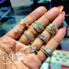 Gold Wedding Cubic Zirconia Ring Collection