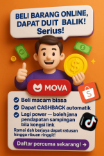 MOVA > Klik link dan DAFTAR PERCUMA