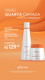 Shampoo e máscara quarta camada