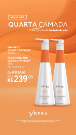 Shampoo e máscara quarta camada 500g