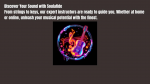 Music lessons starting at $45 an hour