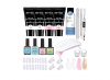 SEVEN STROKES HEMA FREE Poly Nail Gel Extension Kit for Builder Gel, UV Nail Art Kit, Nail Extension Set, Glue-Free Manicure and Pedicure Set (20 Items in Set)
