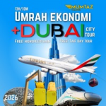 Umrah Ekonomi Speedtrain + Dubai 2026 RM7,990
