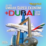 Umrah Super Ekonomi + Dubai 2026 RM6,290