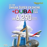 UMRAH SUPER EKONOMI + DUBAI CITY TOUR