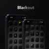 Blackout iOS icon pack