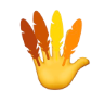 Project #3 of 25: Turkey Hands ✋🦃