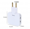 Adaptador tomada dobrável