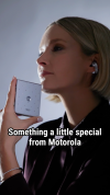 Moto's Swarovski crystal-adorned razr 60 and buds loop
