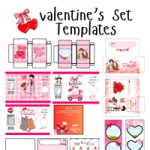 Valentine's Day Set Templates