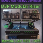 DARREN3DPRINT AMS RISER FOR H2C