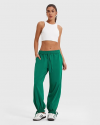 Drawstring Cuffed Lightweight Colorful Joggers