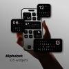 Alphabet iOS widgets for widgy