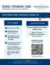 FREE Nurse Aide training -  Luling, TX