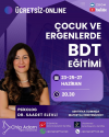 ÇOCUK VE ERGENLERDE BDT EĞİTİMİ - HAZİRAN