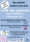 Inscription 6 JUIN 2026 : Harcèlement, parlons-en !