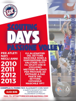 🏐 SCOUTING DAYS | PASSIONE VOLLEY 🔴🔵
