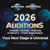 Universal Studios Japan and Universal Studios Beijing Auditions