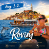 Aug. 1-2. Rovinj fürdőzés, delfinles