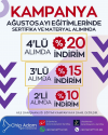 AĞUSTOS AYI İNDİRİM KAMPANYASI