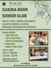 Sakina Noor Senior Club - July 17th