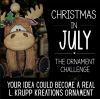 Christmas in July Ornament Challenge
