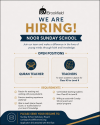 Noor Sunday School Job Posting