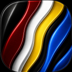 Chroma Flow Ribbon Wallpapers