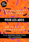 Programme des vacances d'automne à la MPTLL